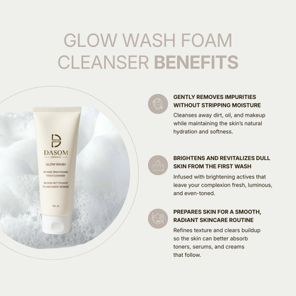 Glow Wash Brightening Foam Cleanser