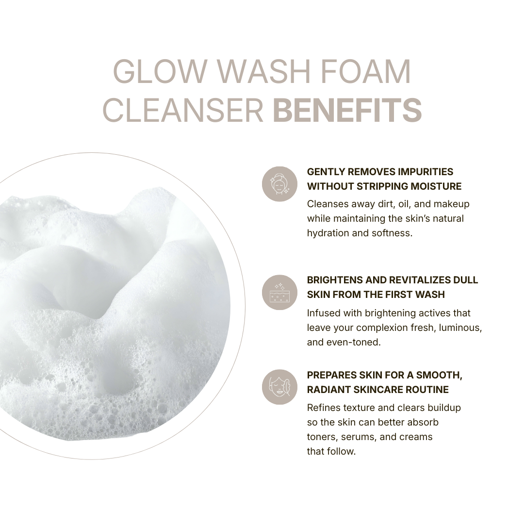 Glow Wash Brightening Foam Cleanser